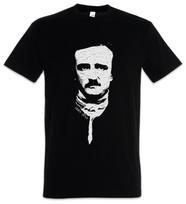 Edgar T-Shirt Portrait Allan Allen Symbol Poe Raven Nevermore Horror Autor L