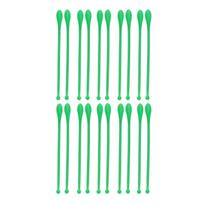 20PCS Double Ended Medicine Spoon Mini Plastic Sampling Medicine Spoons for Laboratory
