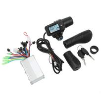 Electric Bike Scooter Brushless Motor Controller 36V 48V 350W Brushless Motor Controller with 805 LCD Display Throttle