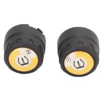 Bluetooth TPMS 2 Išoriniai jutikliai Padangų slėgio stebėjimo sistema Realaus laiko slėgio ir temperatūros signalizacija Motociklui