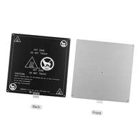 Aliumininė šildoma platforma 12V, 220*220*3mm, su laidu, platformos rinkinys Anet A8 A6 3D spausdintuvams