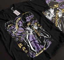 Jotaro Kujo-JoJo's Bizarre T shirt JoJo's Bizarre Adventure Anime Best Manga 213 3XL