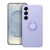 SILIKONO ŽIEDO dėklas SAMSUNG S25 violetinis