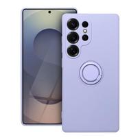 SILIKONINIS ŽIEDAS dėklas SAMSUNG S25 Ultra violetinis