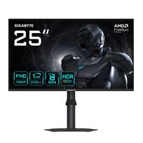 GIGABYTE G25F2 24.5" FHD žaidimų monitorius - 1920 x 1080, 200Hz, 1ms, 300 cd/m², Display HDR 10, HDMI 2.0, Displayport 1.4