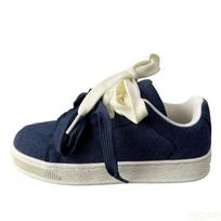 Spring Autumn New Trendy Retro Versatile Sports Shoes Simple Comfortable Daily Casual Thick soled Women's Shoes 35 mėlyna