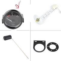 52 mm Universalus Automobilio Kuro Lygio Matuoklis LED Skaitmeninis E‑1 2‑F Diapazono Matuoklis su Kuro Davikliu balta