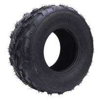 16x8 7 Keturračio Padanga 7 Colių Guminė Neslystanti Patobulinta Sukibimo Punkcijai Atspari Pakeitimo Padanga Ketvirčiui Visureigiui Go-Kart black