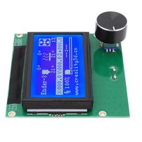 3D spausdintuvo LCD ekranas 12864 mėlynas valdymo skydelis su plokščiuoju kabeliu, skirtas ENDER 3 3s 3X 3 Pro