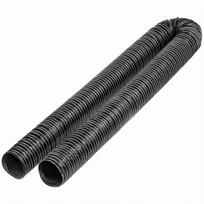 3.3Ft Car Hood Air Intake Pipe 63Mm/2.5  Silicone Air Ducting Flexible Hose Tube