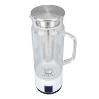Vandenilio vandens grafinas, turtingas vandenilio vandens generatorius su arbatos infuzoriumi, 1000 ml talpa, 1000–1500 ppb, lietimui jautrus jungiklis L