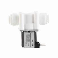 24VDC N C Plastic Electric Solenoid Valve Quick Connection for Water Purifier