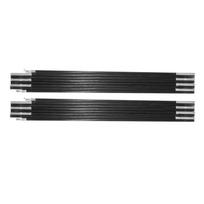 4.48M Fiberglass Camping Tent Pole Bars Outdoor Support Rods Awning Frames Kit