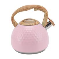 Tea Kettle 3L Teapot 304 Stainless Steel Household Whistling Tea Kettle Water Kettle Tea House Accessories Pink L