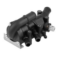 1149617 Automobilio variklio aušinimo skysčio vandens išleidimo termostatas su korpuso mazgu Ford Fiesta V 1.3