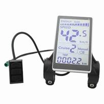Elektrinis dviračio LCD matuoklis 5 kontaktų 24 V 36 V 48 V 60 V universalus E Scooter M5 LCD ekranas, skirtas 31,8 22,2 mm elektriniams dviračiams