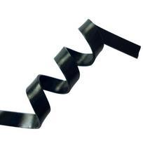 Graine Créative - Plokščia aliuminio viela 5 x 1 mm 4 metrai Juoda juoda