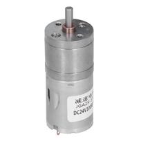 Nuolatinės srovės variklis JGA25‑370 sraigtinės pavaros reduktorius elektrinis variklis biuro automatikai, buitiniams prietaisams DC24V 100RPM