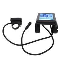 Elektrinio dviračio LCD ekranas su foniniu apšvietimu Tinka BAFANG BBS0102B G320 G340 250W 350W 500W 750W 1000W vidutinės pavaros varikliui 5