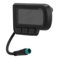 Elektrinis dviratis EN06 LCD ekrano matuoklis su USB sąsaja Greičio rodymas elektriniam dviračiui Kalnų dviračiui Motoroleriui Vanduo