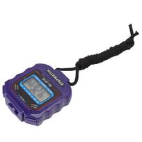Elektroninis chronometras Vienos eilutės 2 ekranų Sportinis chronometras Laikmatis Atletikos varžybų laikrodis Chronometras su AG13 baterija