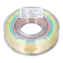 1.75mm PLA Filamentas Daugiaspalvis Ryškus Šilkinis Gradiento Filamentas 3D Spausdinimo Modeliavimo Medžiaga 200g