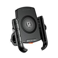 Motociklo belaidžio įkroviklio laikiklisTelefono laikiklis USB C QC 3.0 Greito įkrovimo lopšys