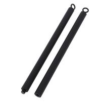 Pull Down Bar Attachment Detachable 2 Section Double Hook Straight Bar for Gym Cable Machine Pulley System