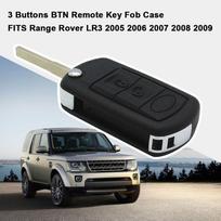 3 mygtukų BTN nuotolinio rakto pakabuko korpusas, pakaitalas Range Rover LR3 2005 2006 2007 2008 2009