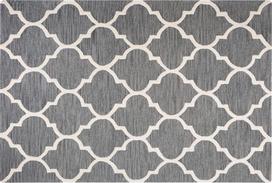 Beliani YALOVA vilnonis kilimas, 160 X 230 cm, pilkos spalvos