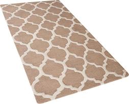 Beliani Vilnos kilimas 80 x 150 cm smėlio ERBAA