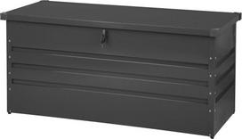 Beliani Sodo dėžė CEBROSA 132 cm 62 cm pilka