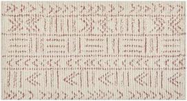 Beliani Kilimas EDIRNE smėlio spalvos 80 x 150 cm medvilninis