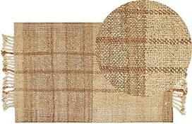 Beliani Džiuto kilimas 80 x 150 cm smėlio spalvos KARKIN Lumarko!