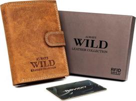 Always Wild Piniginė vyrams Wild N4L-P-CHM RFID