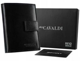 4U Cavaldi Vyriška odinė piniginė 0104L-P-BS