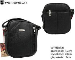 Peterson Rankinė vyrams PU PTN 8023-MACRO Juodas