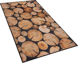 Beliani kilimėlis 80 x 150 cm KARDERE medžio motyvas
