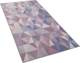 Beliani kilimas 80 x 150 cm melsvai pilka KARTEEE