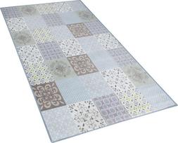 Beliani Kilimas INKAYA pilkas 80 x 150 cm