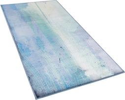 Beliani Kilimas SUSUZ mėlynas 80 x 150 cm