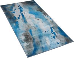 Beliani Kilimas BOZAT mėlynas 80 x 150 cm