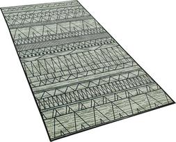 Beliani Kilimas KEBAN juodas 80 x 150 cm