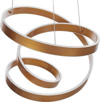 Pakabinamas šviestuvas Žibintas Beliani Lumarko Hanging lempa LED aukso WANLI!