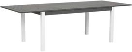 Beliani Išskleidžiamas sodo stalas PANCOLE 168/248 cm 100 cm metalinis pilkas