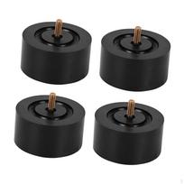 4 oro kondicionieriaus slopinimo pagalvėlės, antivibraciniai aukščiausios kokybės apvalūs tvirtinimai lauko blokui, 8.5cmx8.5cmx4cm