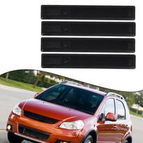 4 vnt. Stogo bagažinės skersiniai Skylių viršutinės apdailos spaustuko dangtelis Suzuki Swift 78132-68L01