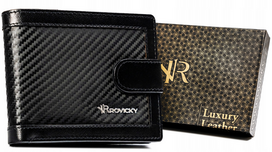 Odinė piniginė RFID ROVICKY R-24-06L-CF