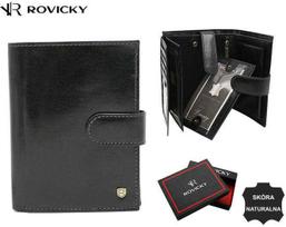 Didelis odinis vyriškas piniginė - Rovicky
