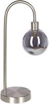 Beliani Stalinė lempa RAMIS, metalinė, sidabrinė